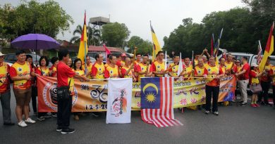 【今日森美兰头条】文化节火炬跑森州接力站．周世扬：鞭策各政党 大会堂永远中立