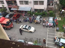 刮花新车 居民开声指责逃学生 反遭骂