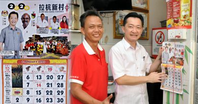 行动党派月历 今年少了P古拿