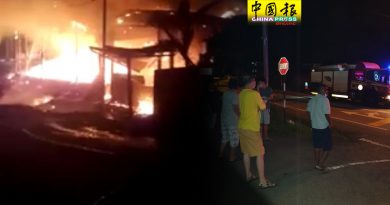 精神失常男玩火  连累姐弟栖身所 没了！