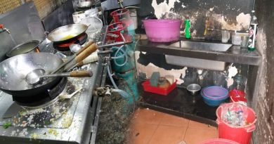 厨房脏乱卫生糟透  1餐馆被令停业