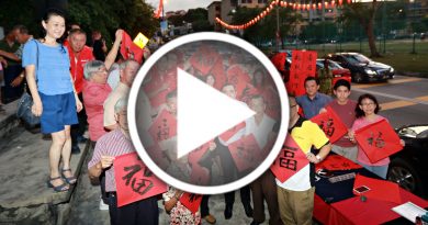 陆兆福吁州内学校放心 校园可挂灯笼庆新年