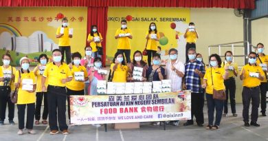 森州爱心团队次轮活动 1万1000口罩派4华小