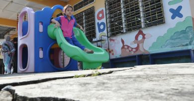 地陷 漏水 桌椅破烂 幼儿园痴等维修费10年