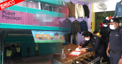 ◤森州MCO◢MCO违例营业 4服装店各被罚1000令吉