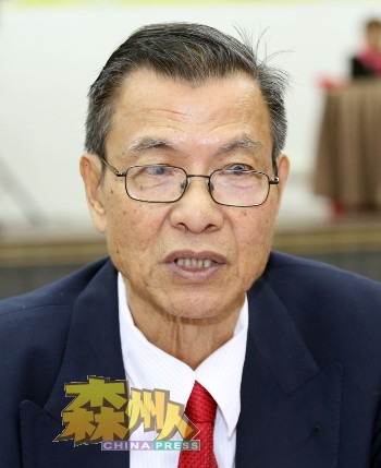 陈永明将于4月卸下森华堂主席职。
