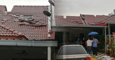 2句钟狂风暴雨 3住家屋顶开天窗