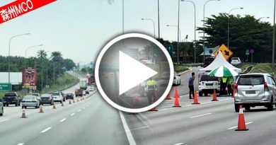 ◤森州MCO◢MCO在即警方严查车辆 大道现长长车龙