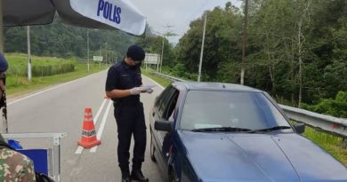 ◤森州MCO◢开斋节首2日图跨州跨县 森州警方开3罚单