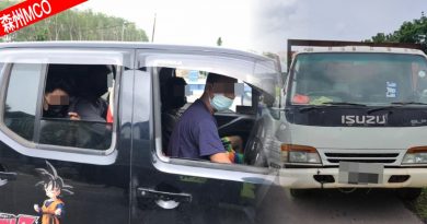 ◤森州MCO◢5人共车外出工作违反SOP 1人罚1万4人各罚2000
