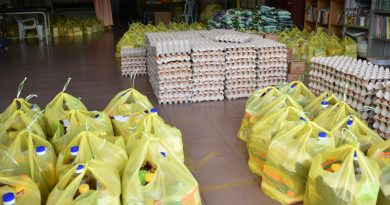 马口德教会爱心无限 3天筹350份援助品助人