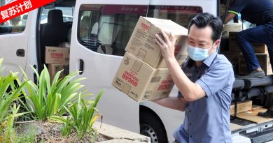 ◤复苏计划◢大量收集纸皮盒 谢琪清加速派食物篮