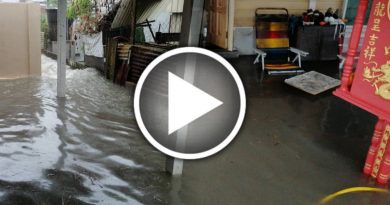 【森州人头条】半小时大雨 小甘密20住家淹了！