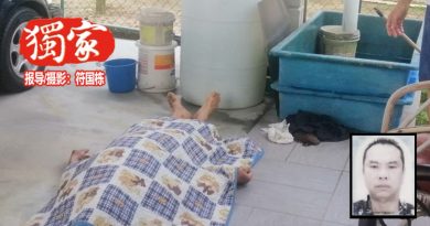 华男扑倒在蓄水箱 被发现时已毙命