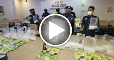 关税局捕5毒骡 起逾百万令吉冰毒