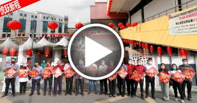 ◤虎跃新程◢今年没团拜活动 陆兆福：改为送礼布置及挂灯笼