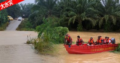 ◤大水灾◢【森州人头条】长命雨下不停马口多区水患 桥樑冲断15人受困近20小时