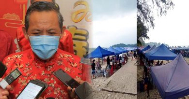 波海滩现大量帐蓬如市集 阿米努丁：再与业者洽谈