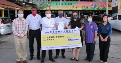 陆兆福拨款逾33万 给予8学校及宗教团体