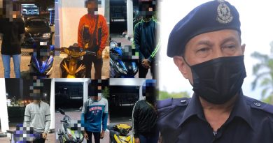 飙摩哆 做出危险动作 6名青少年遭警扣留