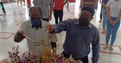 淡边卫塞节庆典 获逾千人捧场