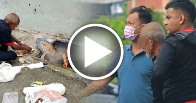 疑是药行纵火嫌犯 出没巴刹玩火落网