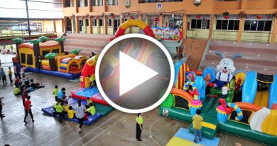 培华小学打造游乐场 学生儿童节玩翻天