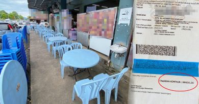 【森州人头条】无牌营业 五脚基违例摆物品 食肆及商店接芙市政局罚单