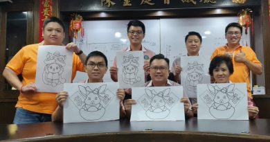 森福建会馆挥春填色赛 参赛者受促准时报到