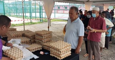 农场价市集缺货 部分民众空手而归