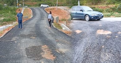 新桥新路下陷龟裂    淡边石山路“偷工减料”?