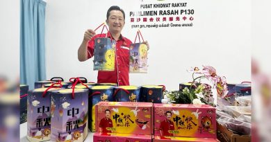 谢琪清首推亚沙月饼 派选区7华小办中秋活动