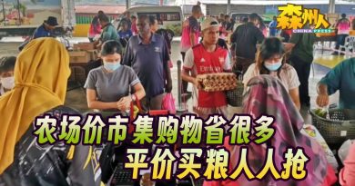 【森州人头条】农场价市集购物省很多 平价买粮人人抢