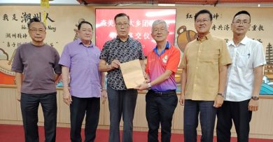 森六大乡团联谊会 由森潮州会馆轮值主席