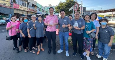 马口善缘助念团 派200盒汤圆给民众