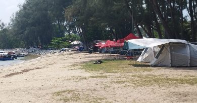 沙滩露营带来坏影响 波市会即起严禁3海滩搭蓬