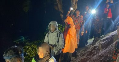 结伴爬山后失踪 搜救队寻获6男女