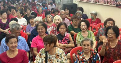 团拜复办 俱乐部满室欢愉 200阿公阿嬷  开心聚餐