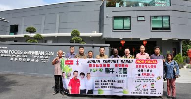 亚沙社区市集端午节益街坊 新鲜猪肉每公斤20令吉