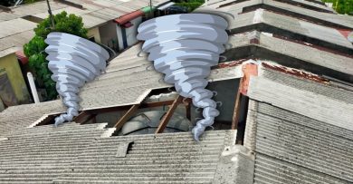 龙卷风 袭  龙城 12住家开天窗   帐蓬卷屋顶