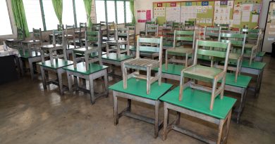 马华小学桌椅破损刮伤学生 谢琪清拨5万购新桌椅