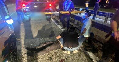 青少年遇路障落慌逆行 与警员摩哆相撞  双双受伤