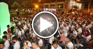 时隔6年再举办 国庆夜跑好精彩