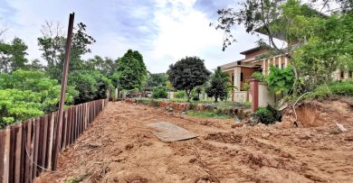 两年前土崩殃及住家围墙 耗资百万维修工程 终获动工