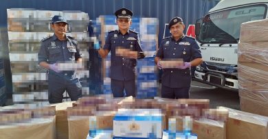 森关税局跨州取缔 3项行动斩获490万私烟烈酒