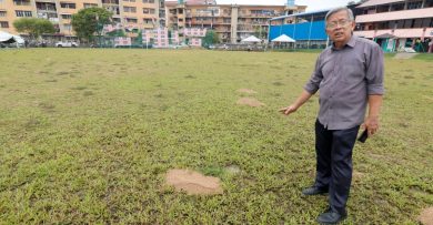 森州人头条 ｜ 罗白广场启用一年缺陷多 草地凹凸不平  坑洞积水