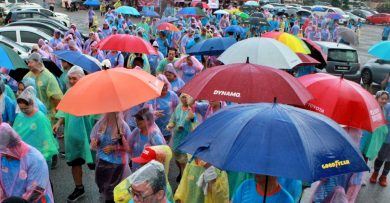 波福建会馆“我爱越野徒步” 500人风雨无阻勇往直前