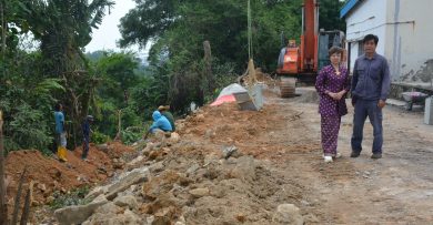工业区水沟塌致毗邻水灾  芙市局拨5万抢修