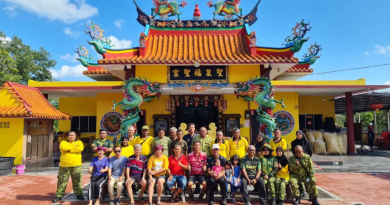 神庙庆诞前大扫除 各族齐心挺力相助