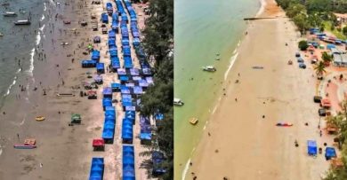 州议会｜阿鲁古马：直落甘望海滩分区 统一沙滩伞有序美观